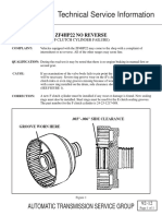 Technical Service Information: Automatic Transmission Service Group