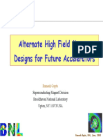USPAS - Alternate High-Field Magnet Designs For Particle Accelerators