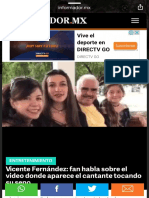 Vicente Fernández Fan Habla Sobre El Video Donde