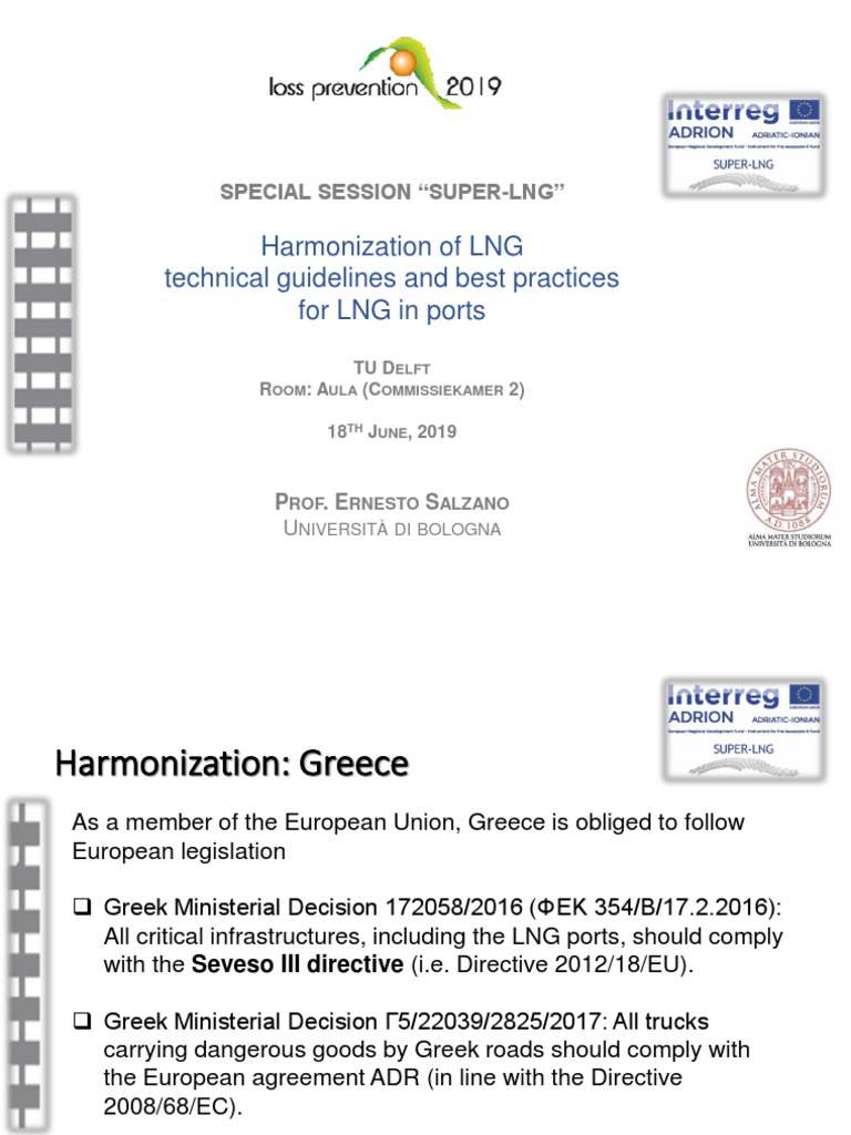 LNG Bunkering Safety Guidelines in Greece | PDF | Liquefied Natural Gas ...