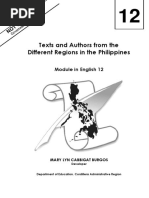 Engl12 21st Q1mod2 Text Authors Philippines Marylyn Burgos Bgo v1