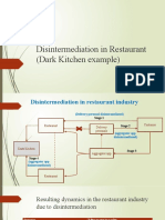 Dark Kitchen Example - Disintermediation