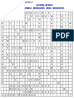 Khalifah Abu Bakar As-Siddiq (Puzzle)