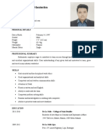 Jhon Manimtim Resume - Experienced Administrative Professional
