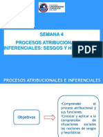 Procesos Atribucionales e Inferenciales