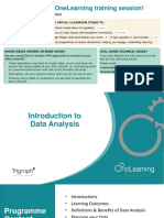 OneLearning Data Analysis Training