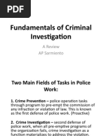 Fundamentals of Criminal Investigation