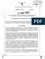 Decreto-1973-De-2013 Mesa Permanente de Cocertación Pueblos Indígenas