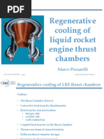 Regenerative Cooling of Liquid Rocket Engine Thrust Chambers