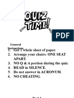 Input 2 Quiz