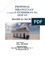 Proposal Masjid Al Ma'Ruf