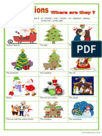 Prepositions - Christmas