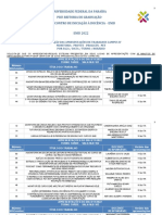 Distribuição Das Apresentações Com Sala. Revisada