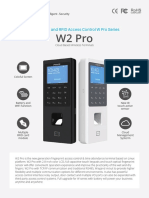 Anviz W2Pro Catalogue en 05.10.2019