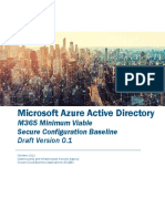 Azure AD Secure Configuration Baseline - v0.1