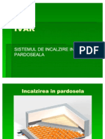 Prezentare Incalzire in Pardoseala