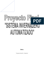 Sistema invernadero automatizado PLC