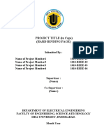 Guidlines Isra BE Elect Engg Final Year Project Report Writing (Final2)