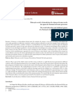 Educação Social e Brincadeiras de Crianças de Uma Escola Das Águas Do Pantanal Sul Matogrossense