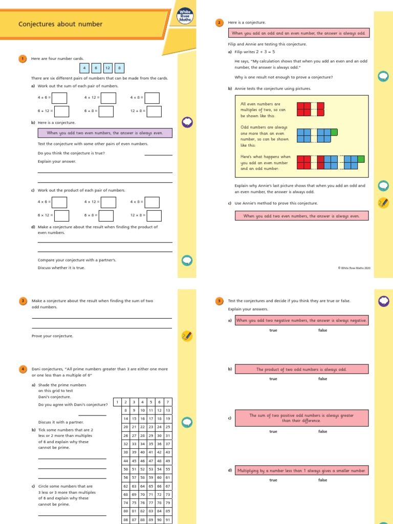 Conjectures About Numbers Pdf Prime Number Numbers