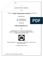 Micro Project MIC PDF