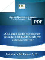 Ppt. Sistemas Educativos Con Mejorar El Desempeño de Los Docentes en El Mundo