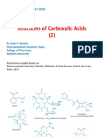 13 - Reactions of Carboxylic