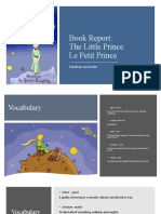 Book Report Le Petit Prince Esteban Acevedo