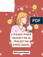 5 Pasos Para Transitar El Malestar Emocional