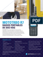 Motorola MototrboR7 Especificaciones ES