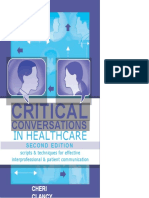 Critical Conversations in Healthcare Scripts Techniques For Effective Interprofessional Patient Communication