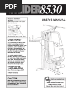 Download WEIDER 8530 by VincentGagnon SN62772515 doc pdf