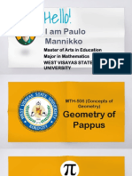 MANNIKKO - Pappus Geometry