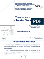 Clase 7 Transformada de Fourier Discreta