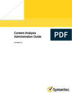 Content Analysis Admin Guide v22