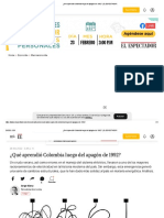 ¿Qué Aprendió Colombia Luego Del Apagón de 1992 - EL ESPECTADOR