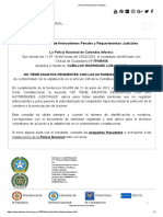 Policía Nacional de Colombia EQO920