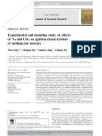 Effects of N2 and CO2 on methane/air ignition delays