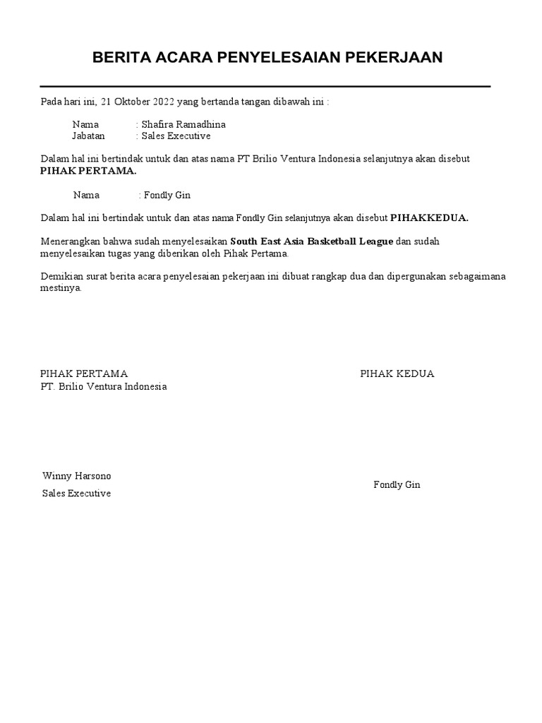 Contoh bapp pdf