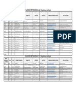 Calendario de Retiros Emaus 2021 - 2022-8 de Octubre