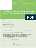 Cursos de Capacitação No Serviço de Capacitação de Serviço de Nutrição