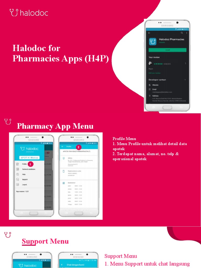 Panduan Aplikasi Halodoc untuk Apotek | PDF