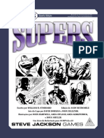 GURPS 4 Edição - Supers (Impressão) (Conteúdo)