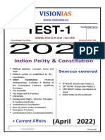 Vision IAS Prelims 2023 Test 1 (E) @cse - Updates