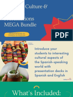 Spanish-Speaking Countries Culture & Tradition Presentations in Spanish & English For Spanish Teachers