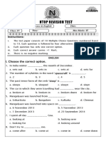 Class Iv English Ntop-Vi Pune Br.