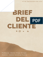 Brief Cliente