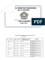 Jadwal Kegiatan Keagamaan - Mediaeducations