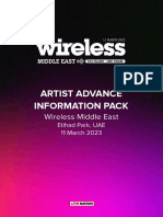 WLF - 23 - Artist Advance Pack - Wireless Middle East
