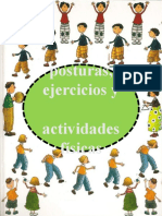 Posturas y ejercicios para actividades físicas